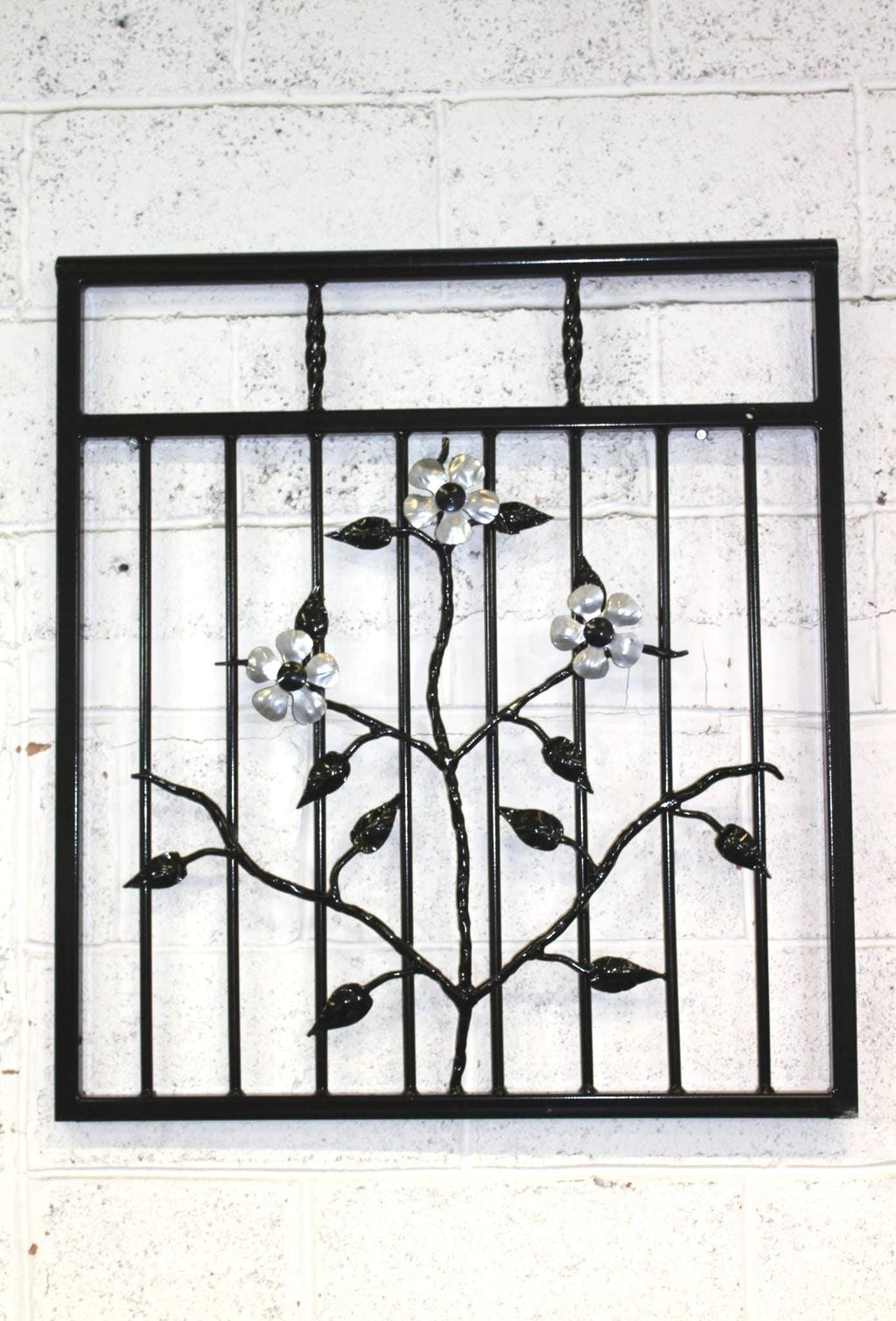 Custom Juliet balcony - Leaves & flowers Design. 77