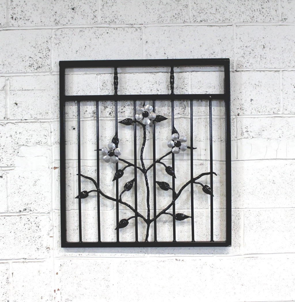 Custom Juliet balcony - Leaves & flowers Design. 77