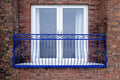 Custom made Wrought Iron Juliet Balcony - Heart Design - Powder coated. 5