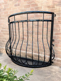 Made to measure Wrought Iron Juliet Balcony with Mesh Floor. 80