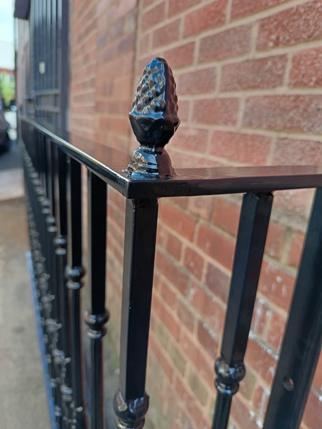 Custom Juliet balcony - Hand forged Ironwork. 85