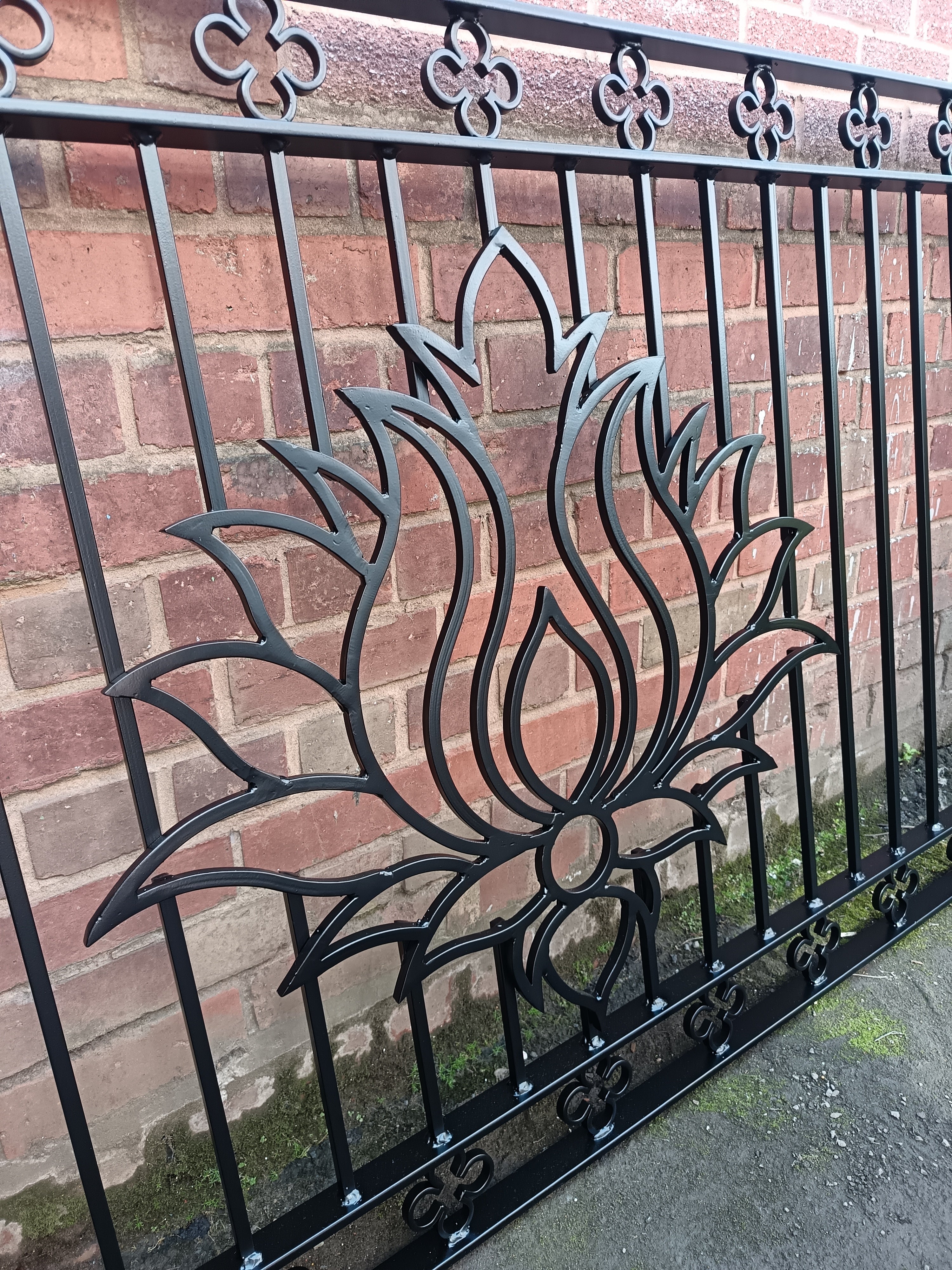 Modern Steel Juliet balcony - Made to measure. 86