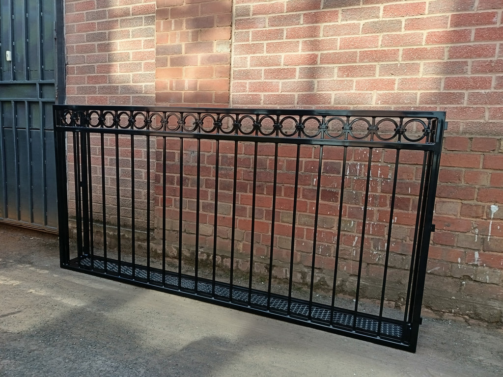 Made  to measure Juliet balcony with mesh floor. 89