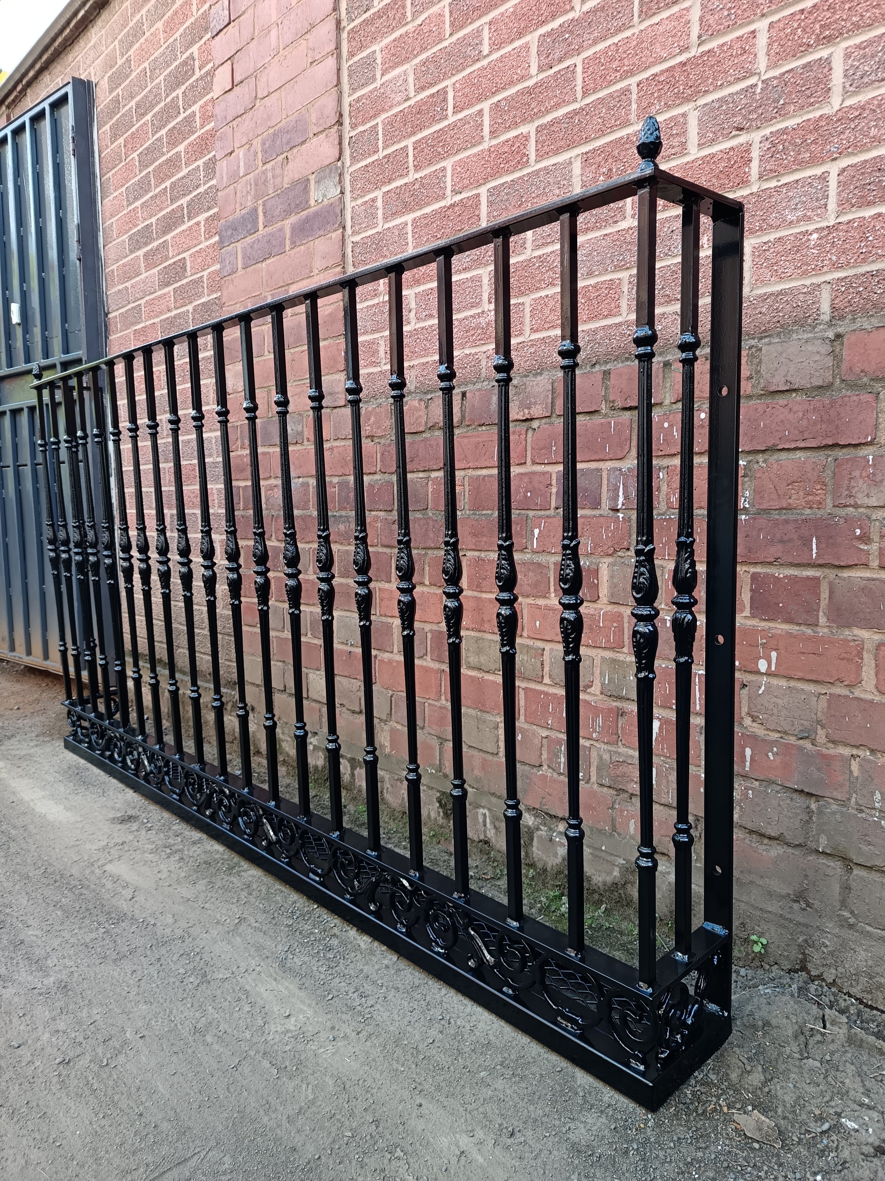 Custom Juliet balcony - Hand forged Ironwork. 85